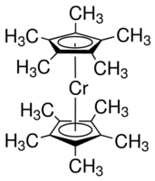Bis(pentamethylcyclopentadienyl)chromium Chemical Structure